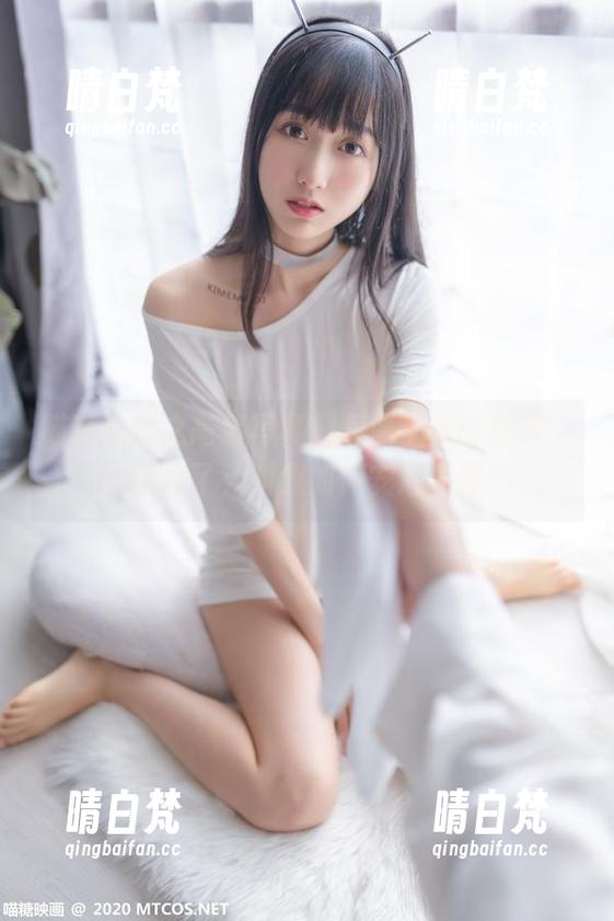 喵糖映画之高清写真，藤原千花的美腿，太过分了，叫我如何安心看图？