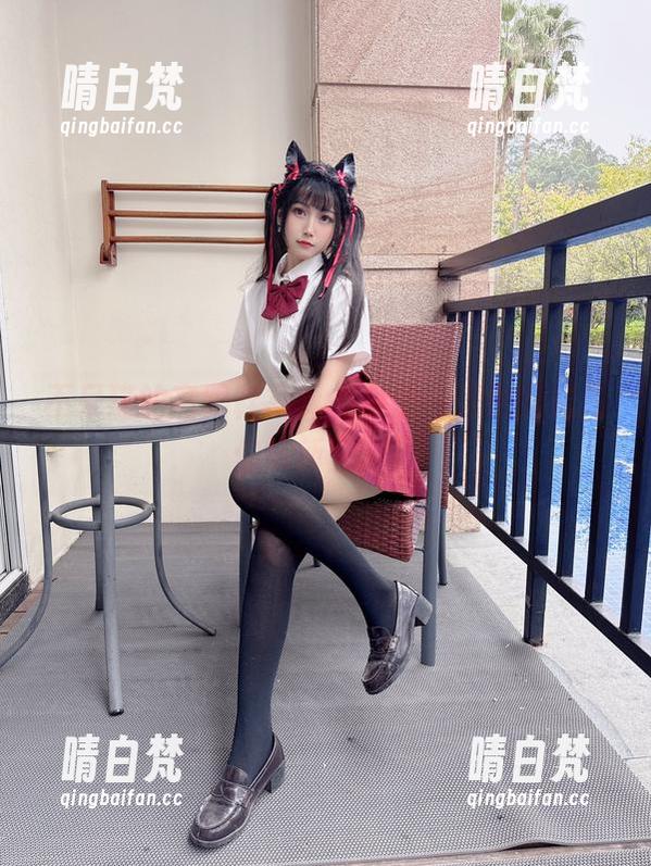 不呆猫的高跟鞋写真，随便一张也能成为你的新壁纸！