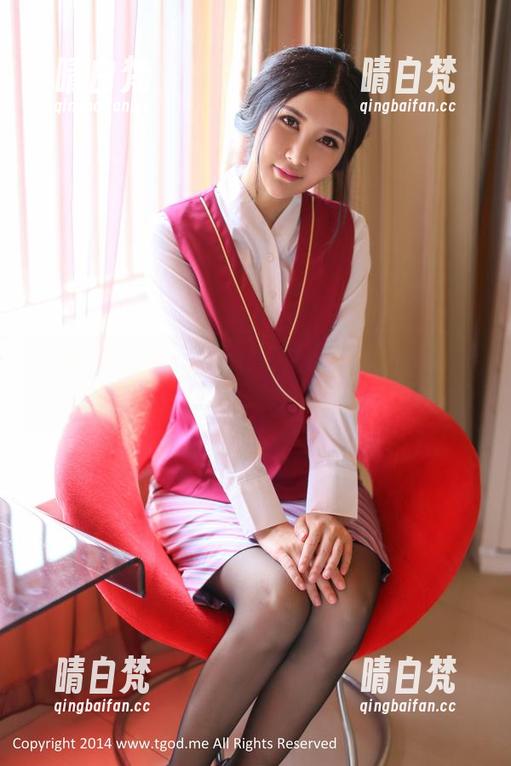 推女神 - 美昕Yumi的校服：在线见证轻飘飘的清新美图