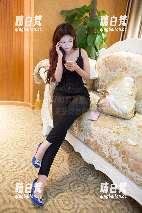 推女郎-黄可 推女郎 - 在黄可的棉袜里,今天的福利原图给我带来些微妙的期待感。