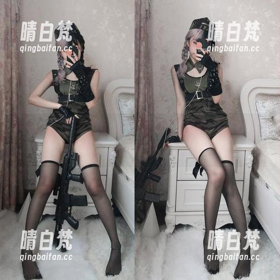 一边叛逆一边可爱，果咩酱的写真，图册里的修女个性满满！