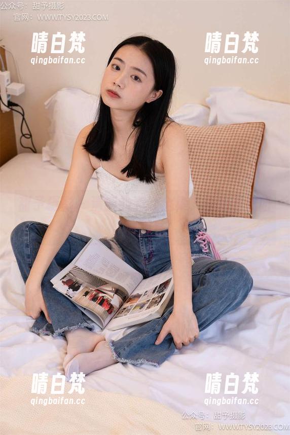 甜予摄影 - 清新的澜澜全集，和她那双脏白棉袜