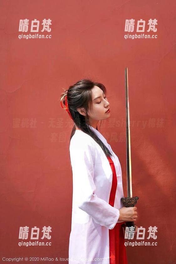 蜜桃社 - 无圣光霸主：雪梨sherry棉袜套图，竟是这般风景
